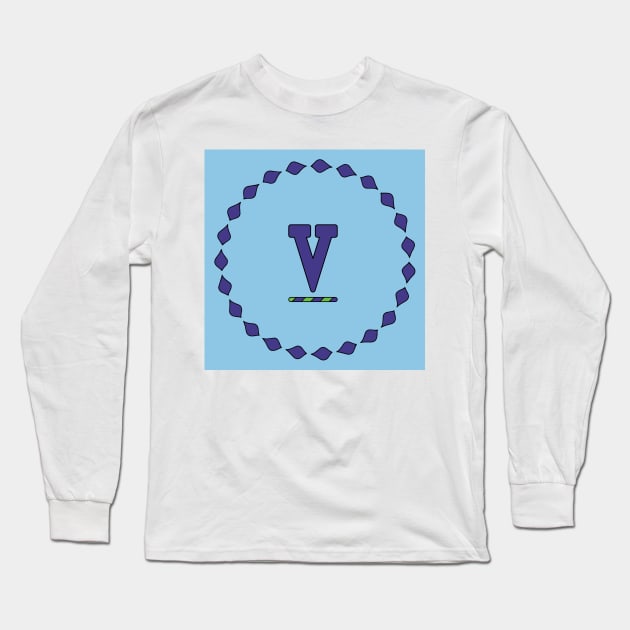 Alphabet 169 (Style:2) Long Sleeve T-Shirt by luminousstore